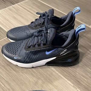 Nike Air Max 270 Navy with Light Blue Accents